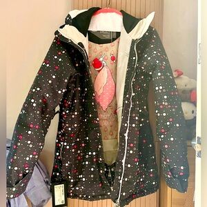 686 snowjacket with lovely Brandi Milne artwork